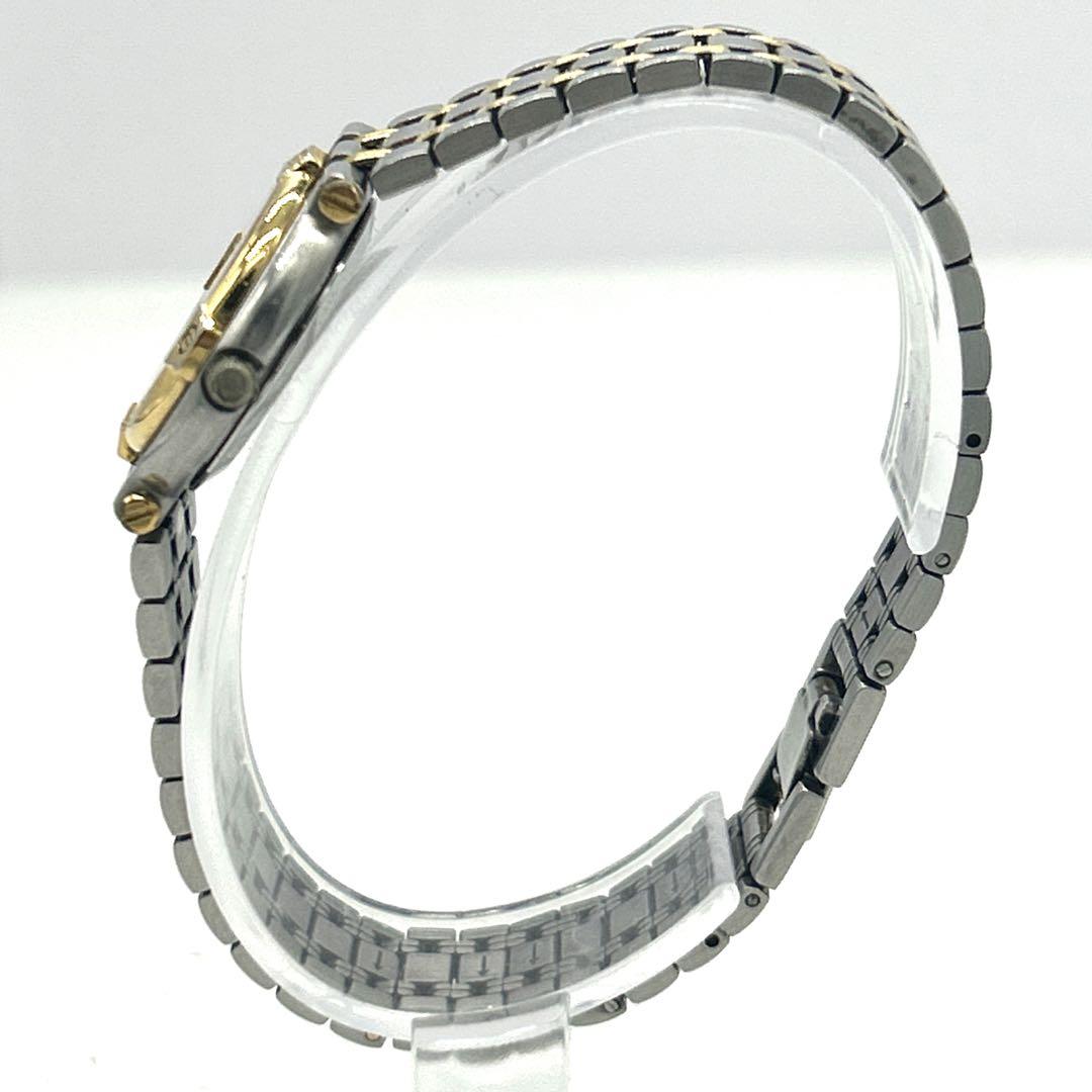 【新品電池・稼働品】GUCCI 腕時計 クォーツ 9000L シルバー ゴールド