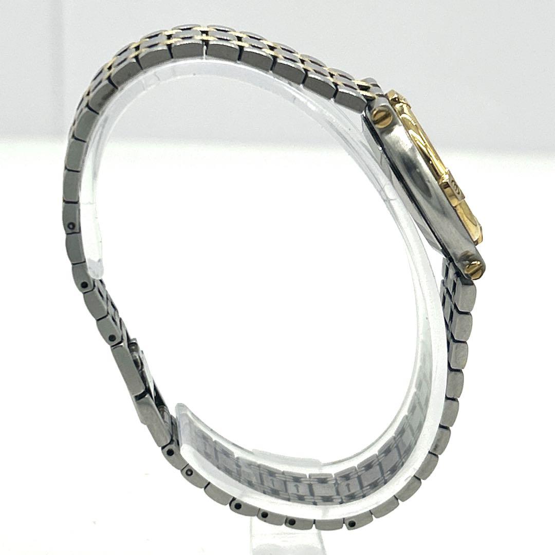 【新品電池・稼働品】GUCCI 腕時計 クォーツ 9000L シルバー ゴールド