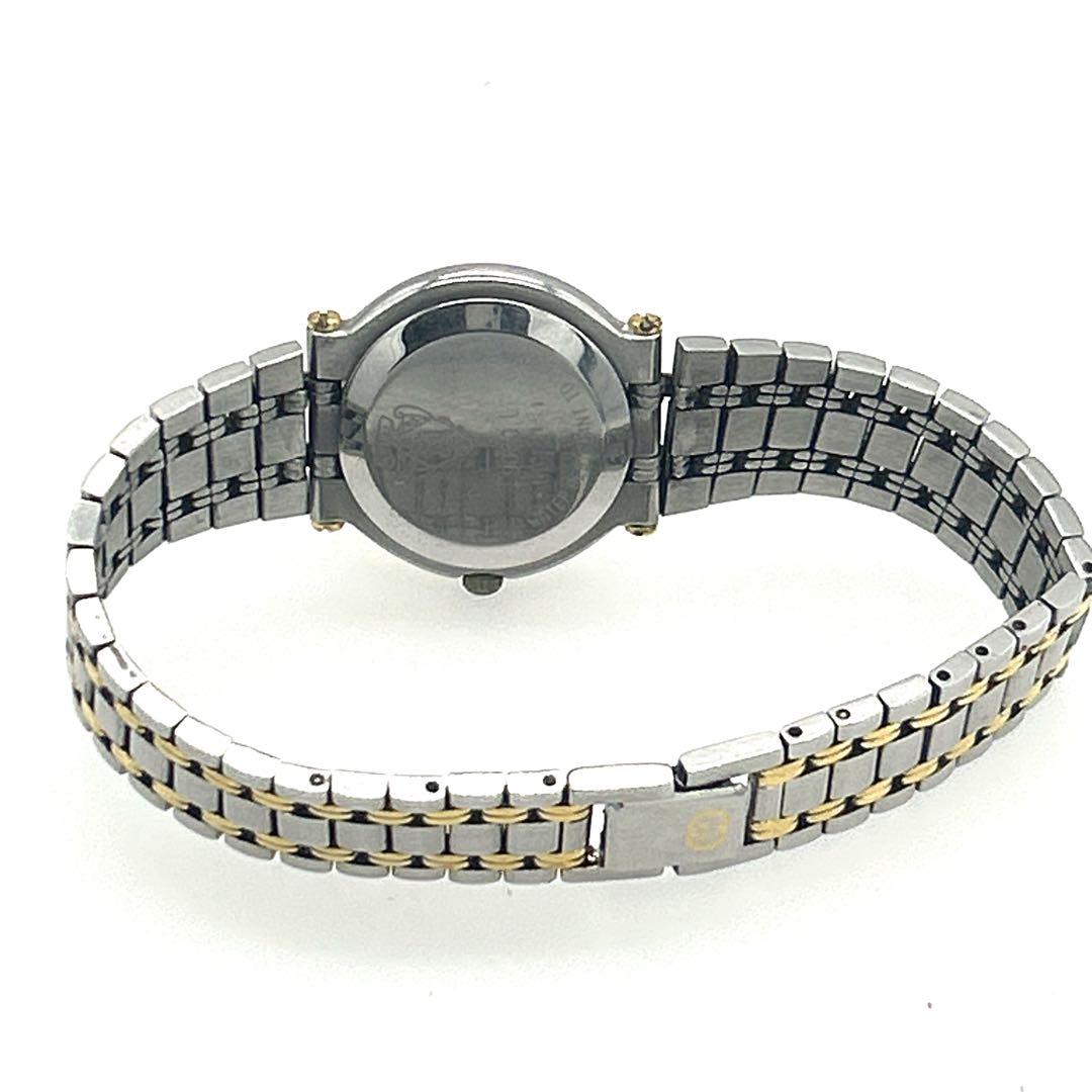 【新品電池・稼働品】GUCCI 腕時計 クォーツ 9000L シルバー ゴールド