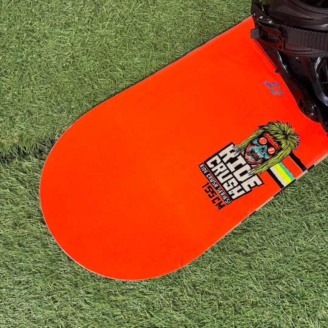 ★メンズ初心者向けスノーボードセット,RIDE