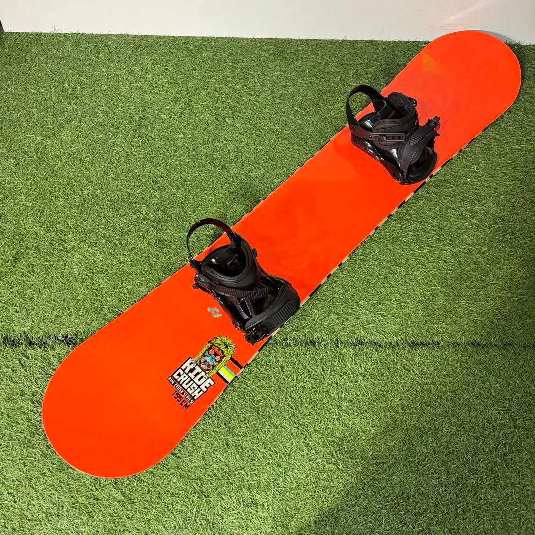 ★メンズ初心者向けスノーボードセット,RIDE