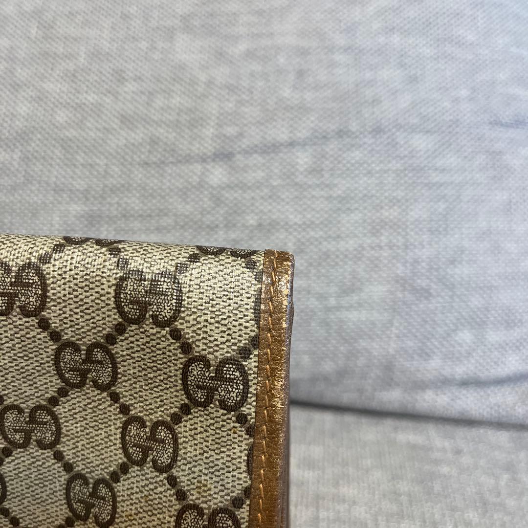 【GUCCI】オールドグッチ シェリーライン クラッチバッグ GG柄