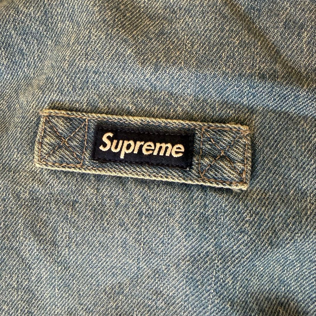 Supreme Hooded Utility Jacket Denim Mサイズ