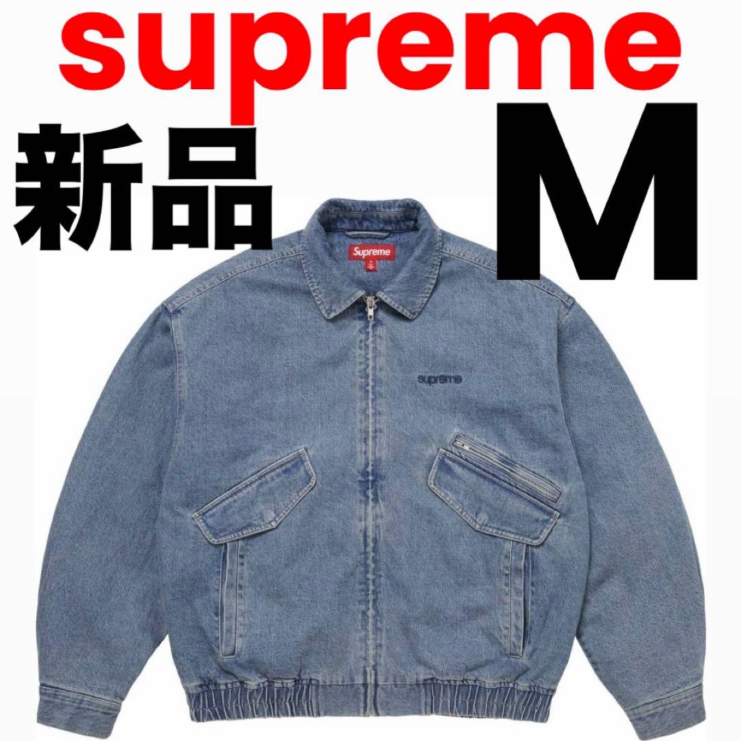 Supreme Hooded Utility Jacket Denim Mサイズ