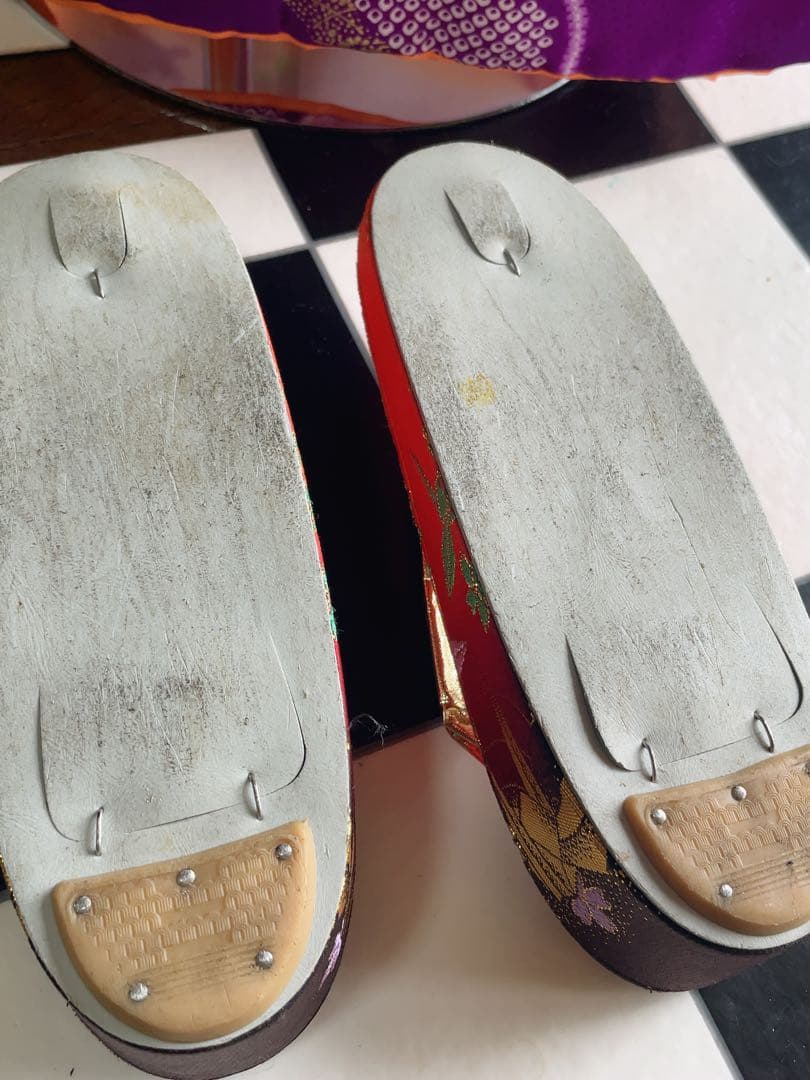 七五三七歳フルセット紫の花柄