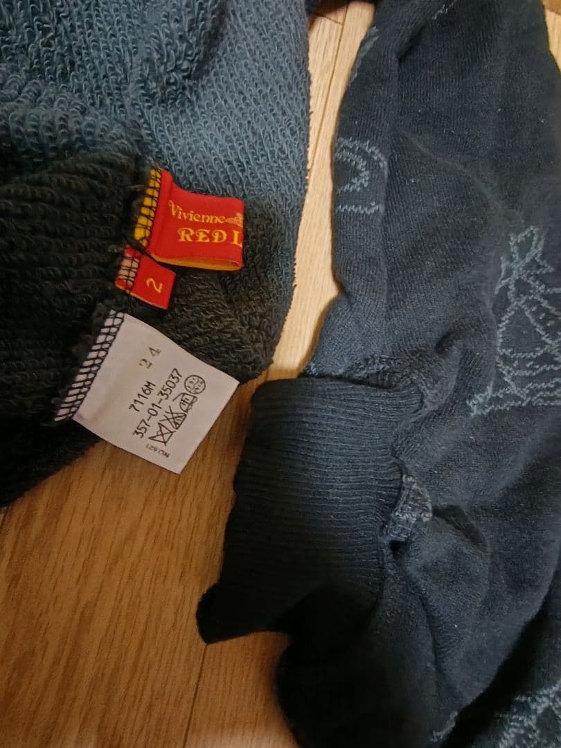 ヴィヴィアンウエストウッド　オーブ柄変形パーカー　ワンピース