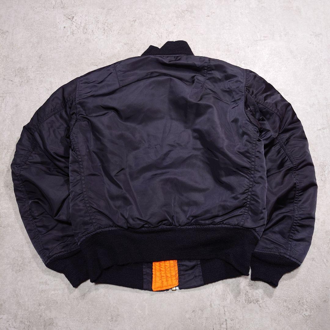 80s 90s ALPHA INDUSTRIES MA-1 USA製 縦ステッチ