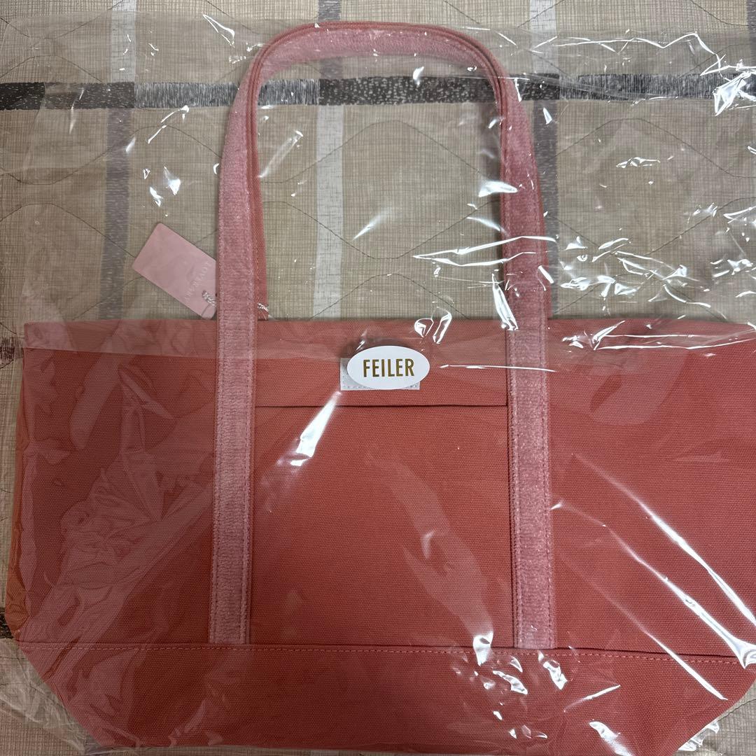 FEILER オールドテディ　ワッペン　大　トートバッグ