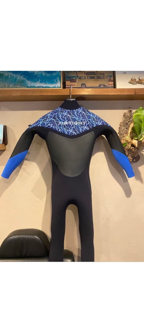 AIRTIGHT ウェットスーツ 青黒 140キッズ エアータイト