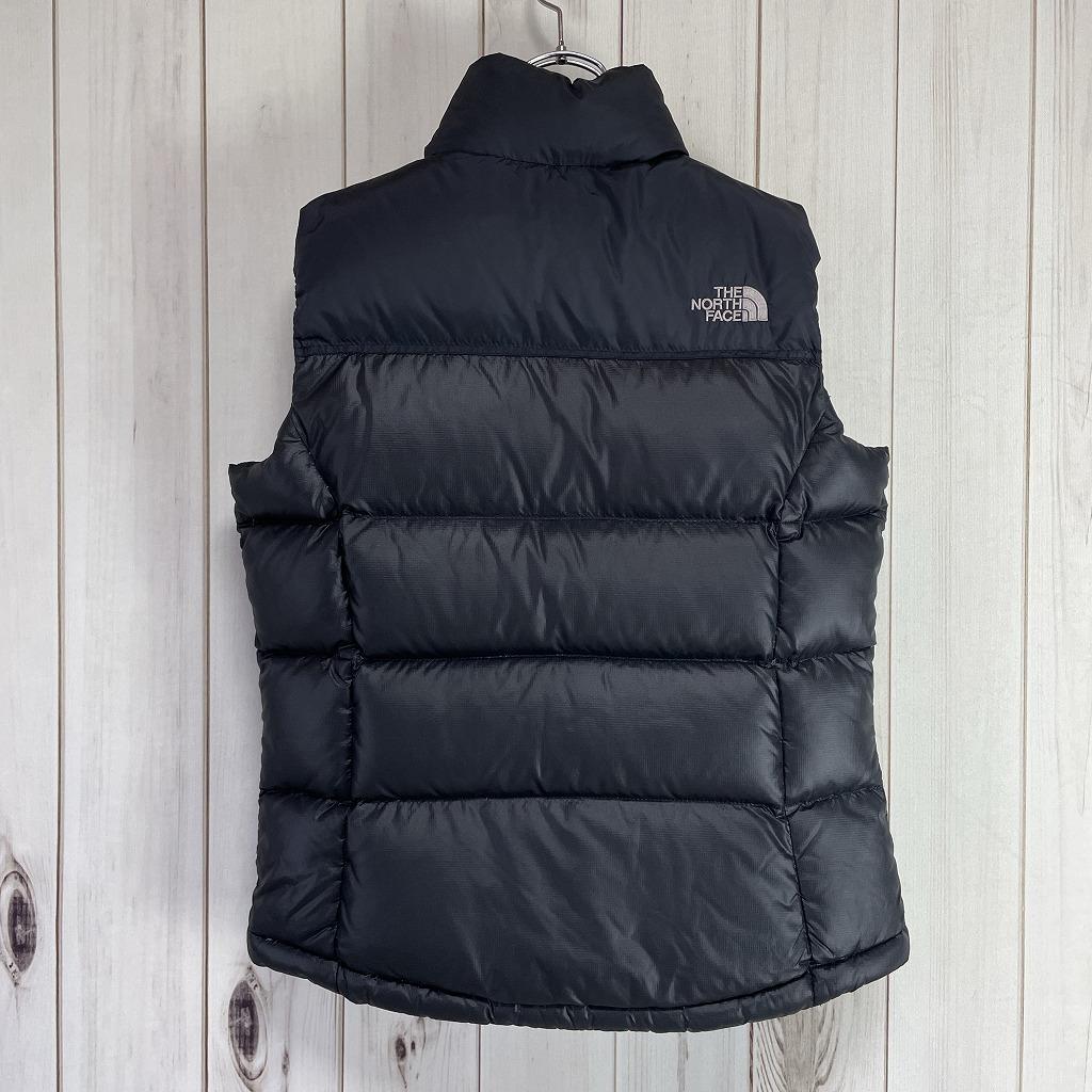 良品　ノースフェイス　ヌプシ　ダウンベスト　ダウンジャケット　レディースM