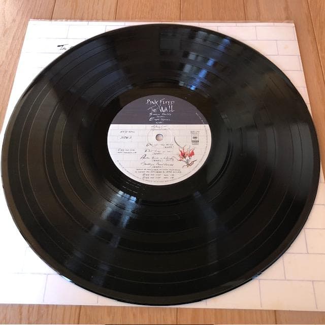 ピンクフロイド ザ・ウォール LP2枚組 名盤 プログレ d729y77