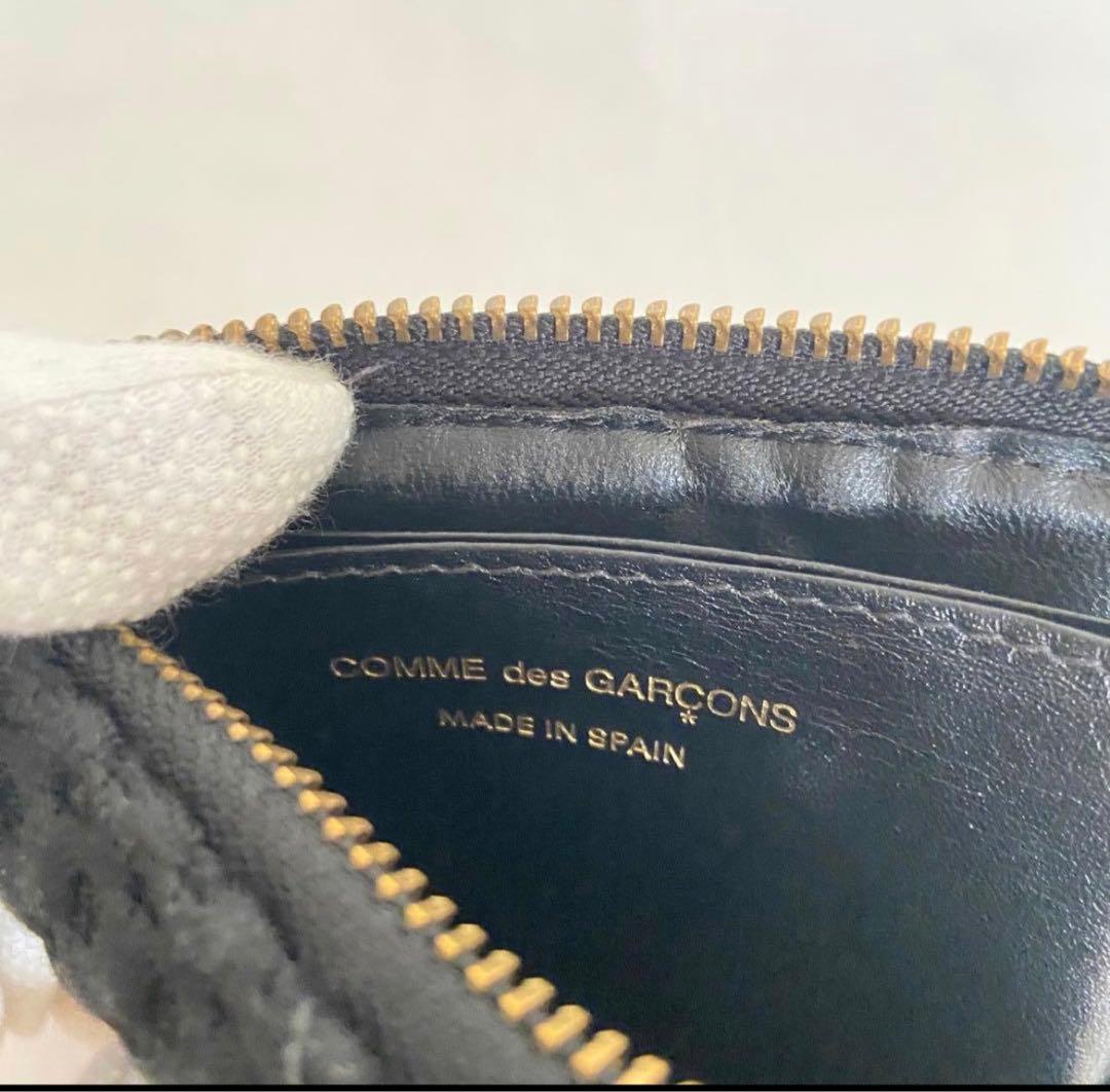 コムデギャルソン L字ジップケース 財布 SA3100FT 黒