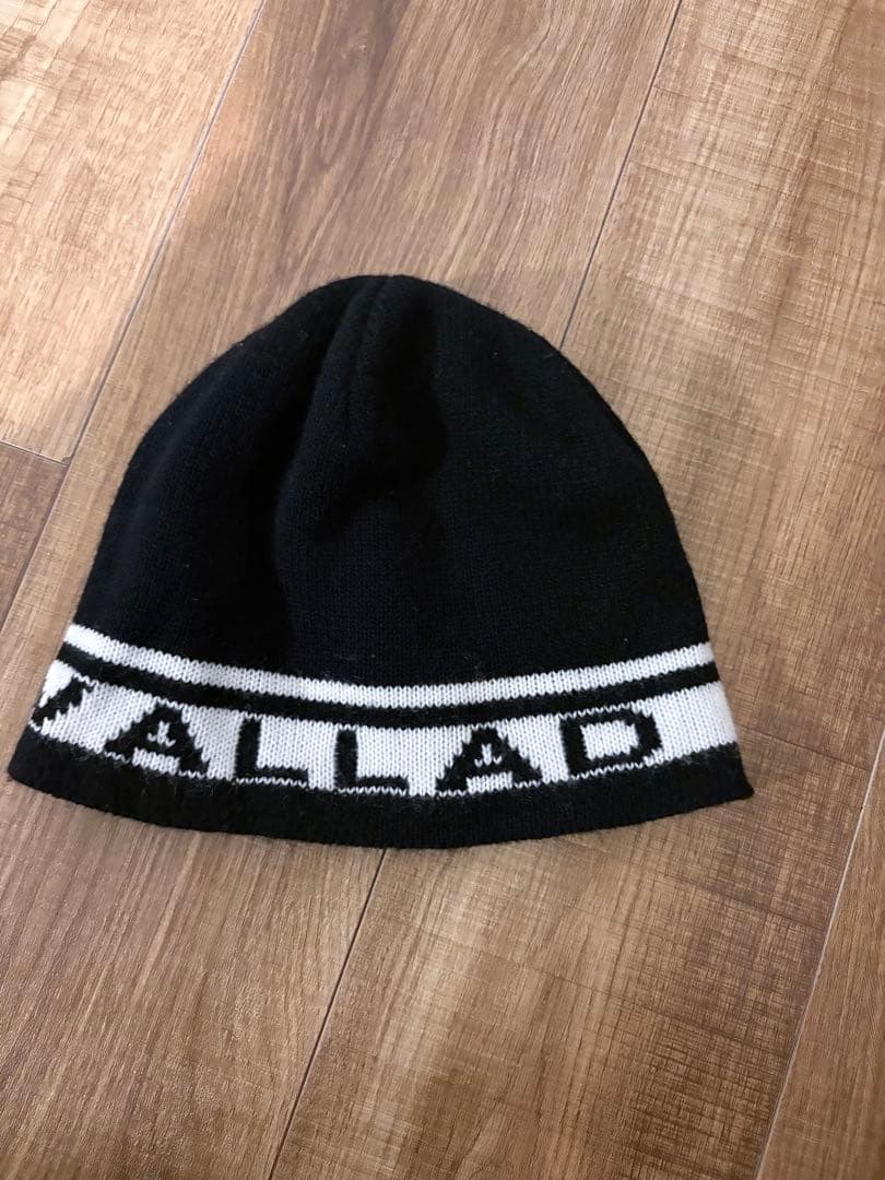 VALLAD ビーニー　白　　IO