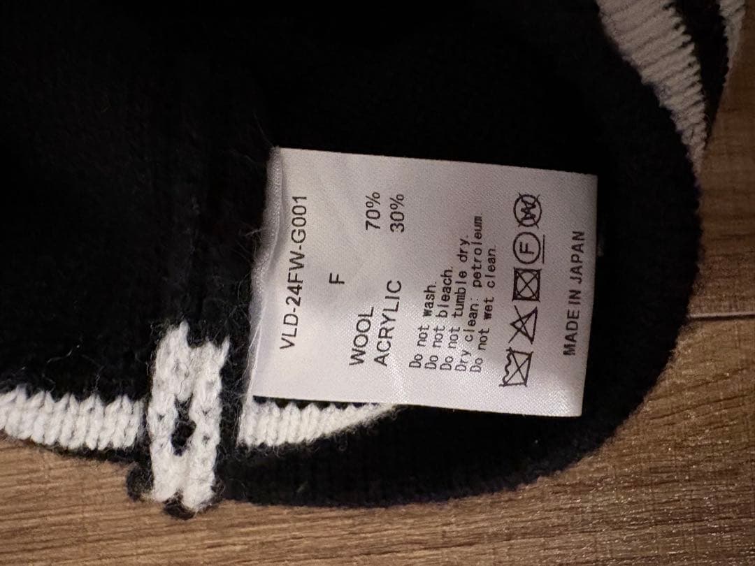 VALLAD ビーニー　白　　IO