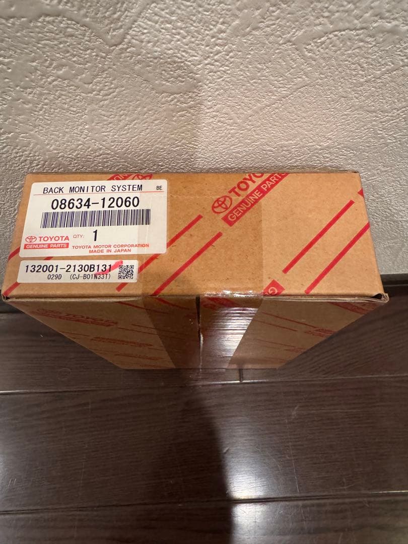 トヨタ　純正　バックモニター　08634-12060