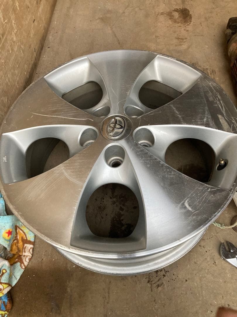 トヨタ 17インチ ホイール 5スポーク4本