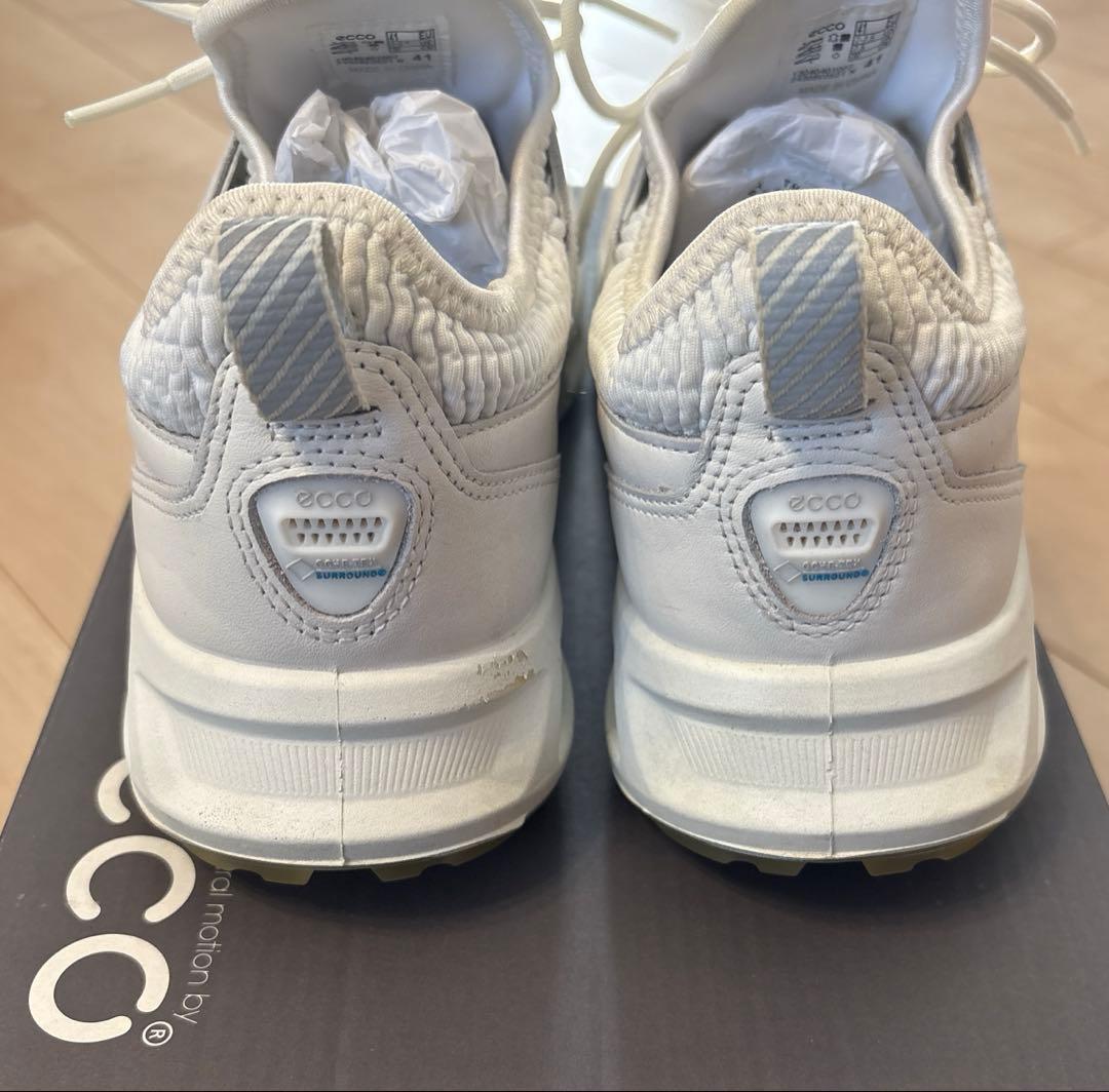 ECCO GOLFゴアテックスゴルフシューズ　25.5cm【極美品】