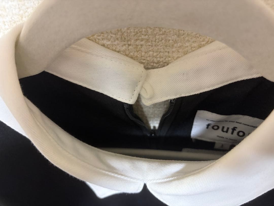 foufou バイカラーワンピース THE DRESS #32