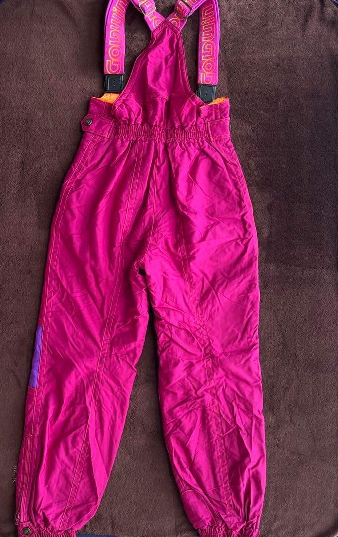 【未使用】GOLDWIN スキーウェア 紫ピンクオレンジ 90’sレア