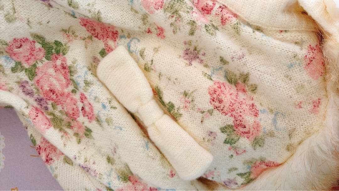 【希少品】LIZLISA 花柄ポンチョ 当時物 平成 y2k