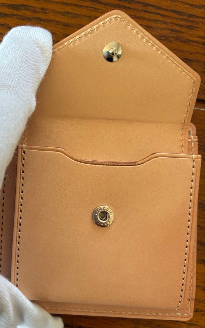 エンダースキーマ 二つ折り財布　ブラック