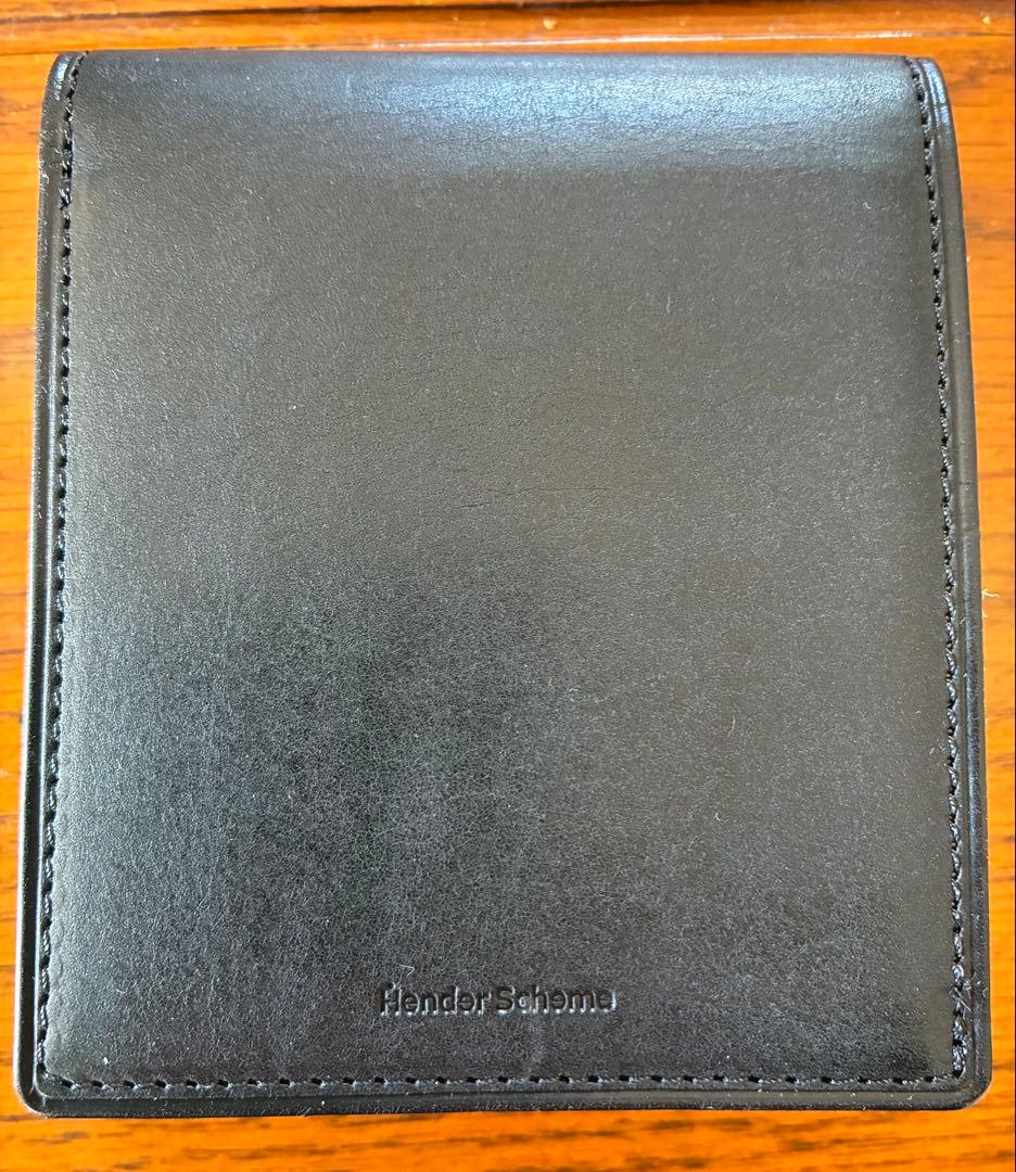 エンダースキーマ 二つ折り財布　ブラック