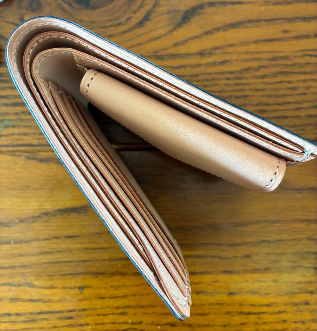 エンダースキーマ 二つ折り財布　ブラック