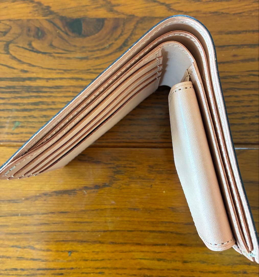 エンダースキーマ 二つ折り財布　ブラック