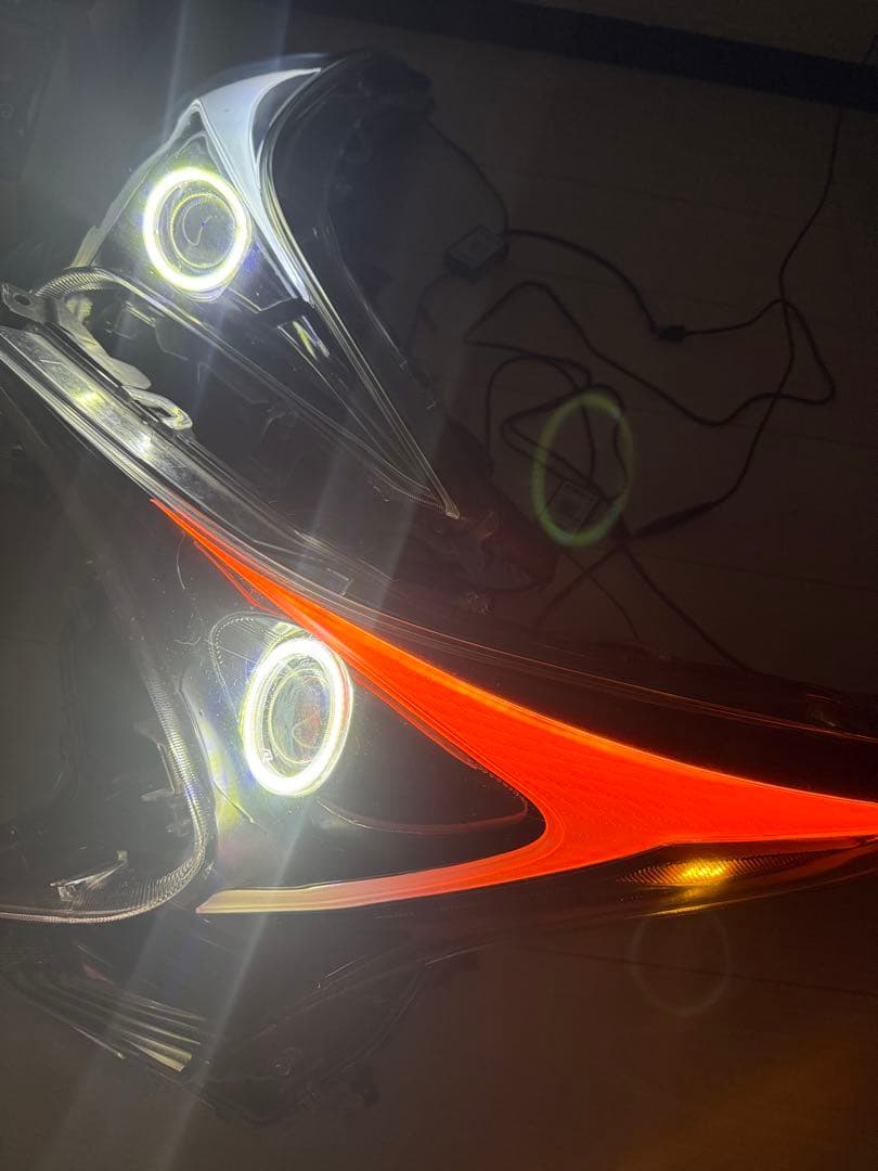 専用品　50プリウス　加工ヘッドライトフォグランプ