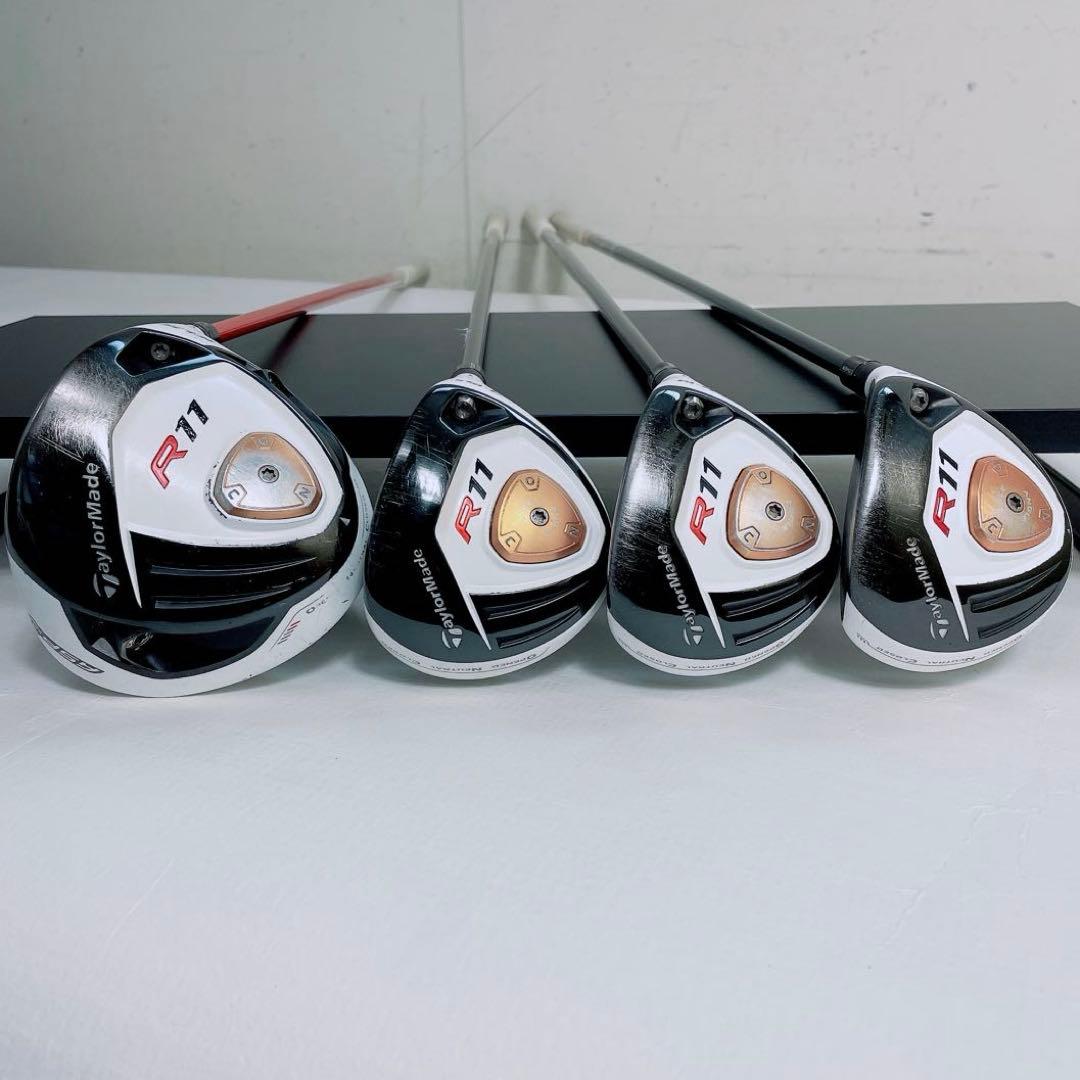 テーラーメイド　ドライバー　ウッド　R11 SR 4本 N2313