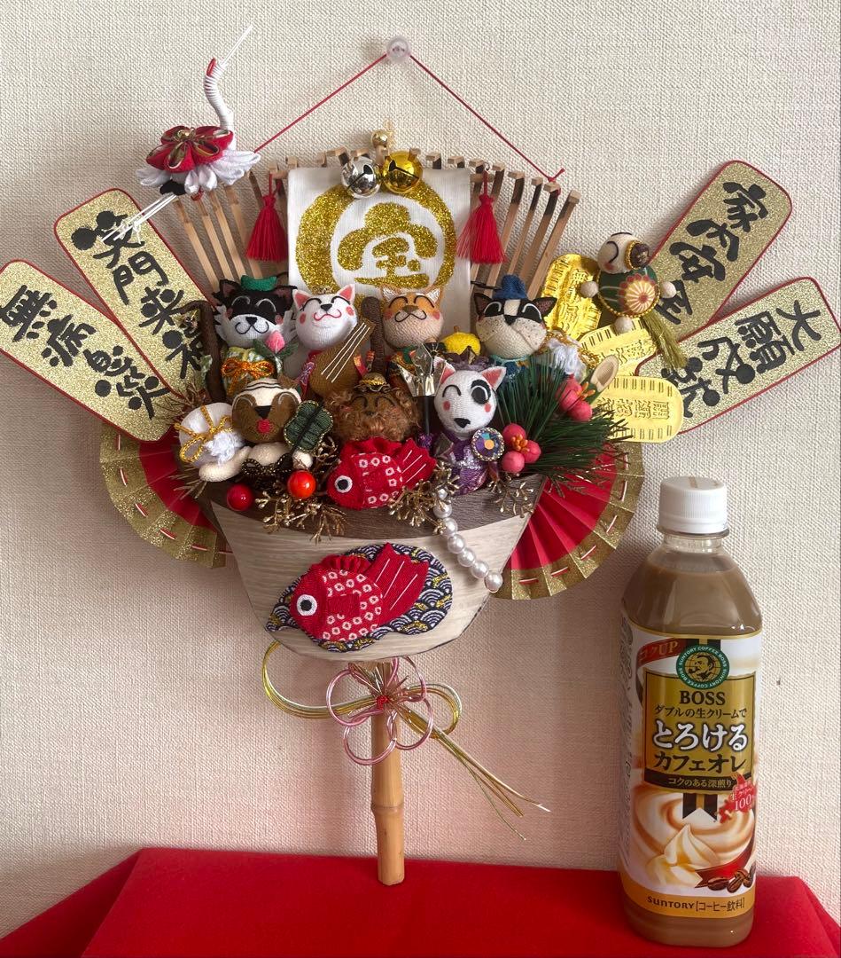 ワンチャンの熊手