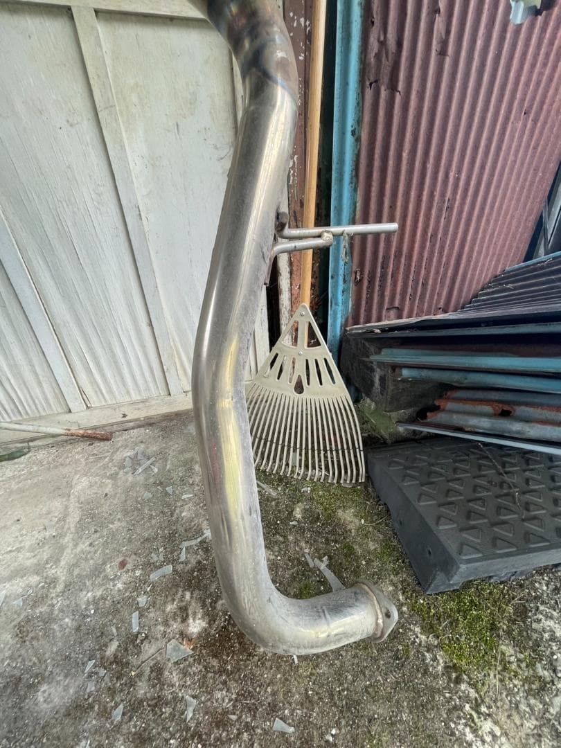 た*き様 140系クラウンマジェスタ3L用中間ストレートマフラー