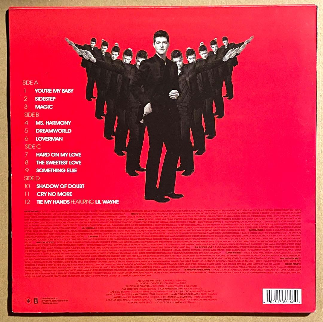 2LP Robin Thicke Something Else 盤美品 送料込
