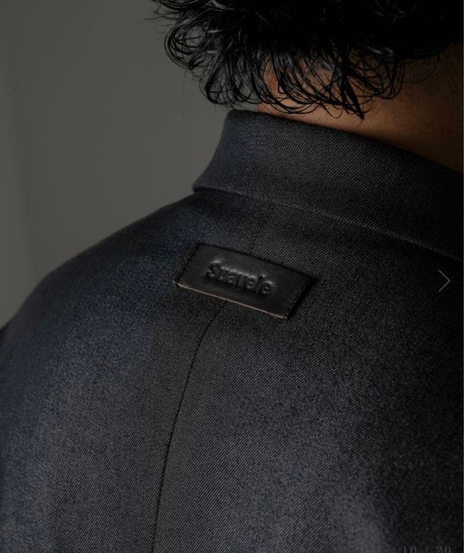 【新品未使用】Suavele デニム テーラード ダブルジャケット