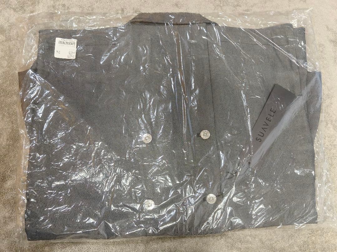 【新品未使用】Suavele デニム テーラード ダブルジャケット