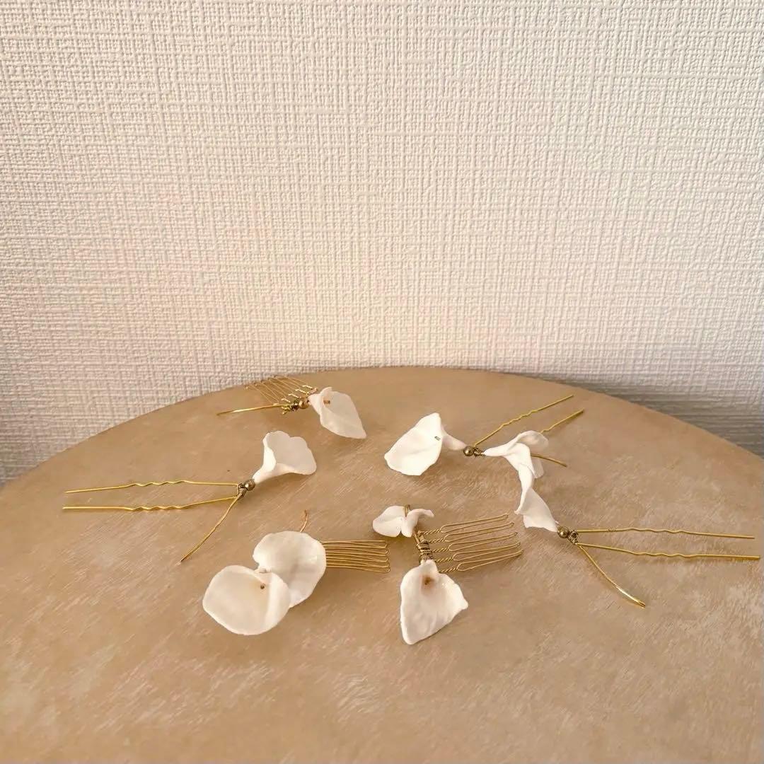 ✨ 極美品 ゼクシィ掲載完売品✨フルア flua white sweet pea