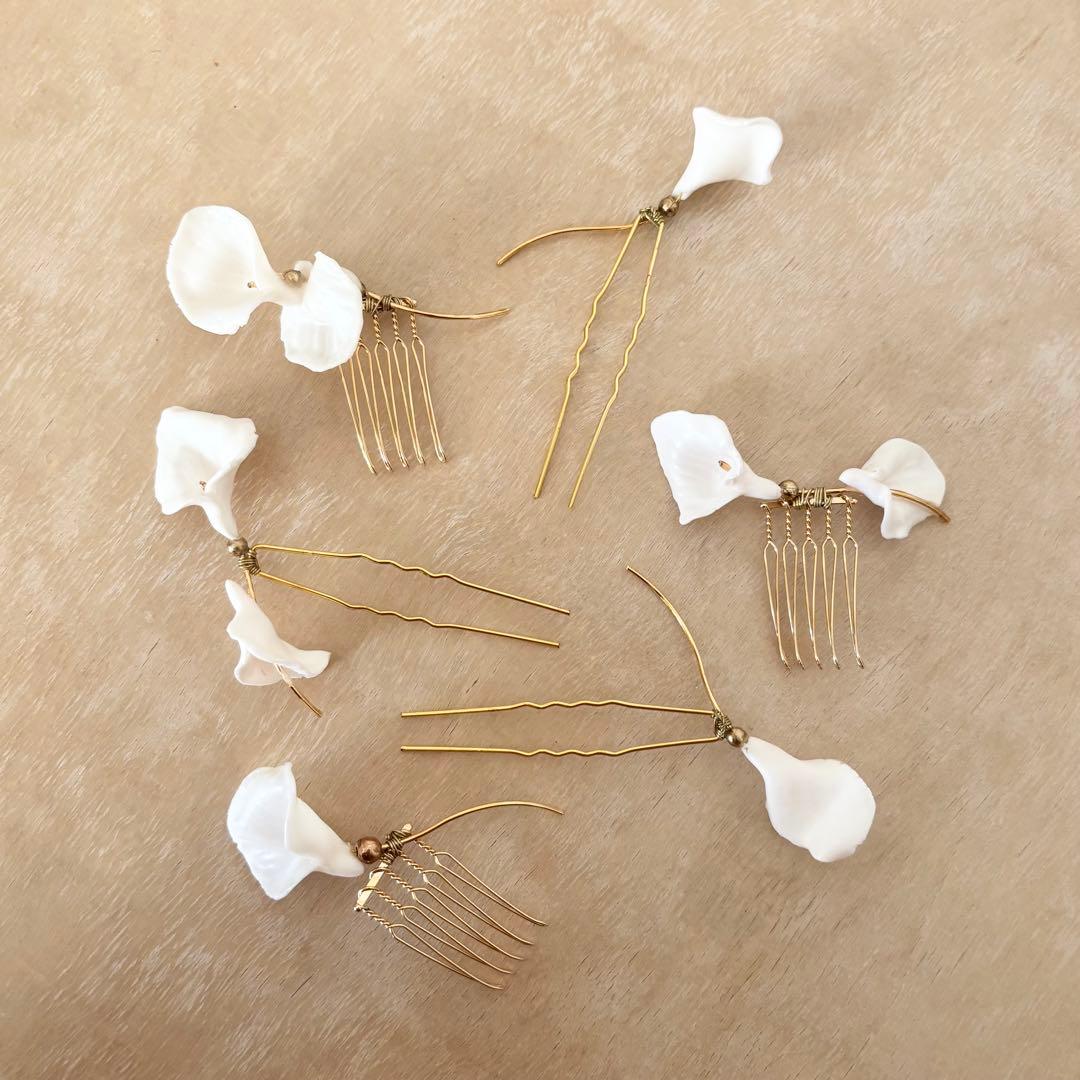 ✨ 極美品 ゼクシィ掲載完売品✨フルア flua white sweet pea