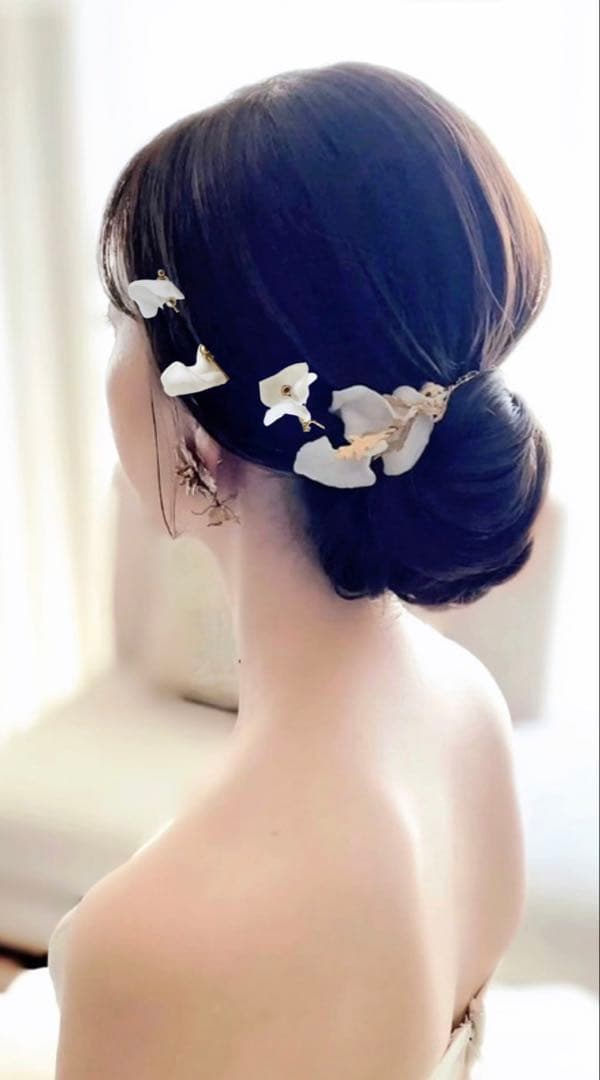 ✨ 極美品 ゼクシィ掲載完売品✨フルア flua white sweet pea