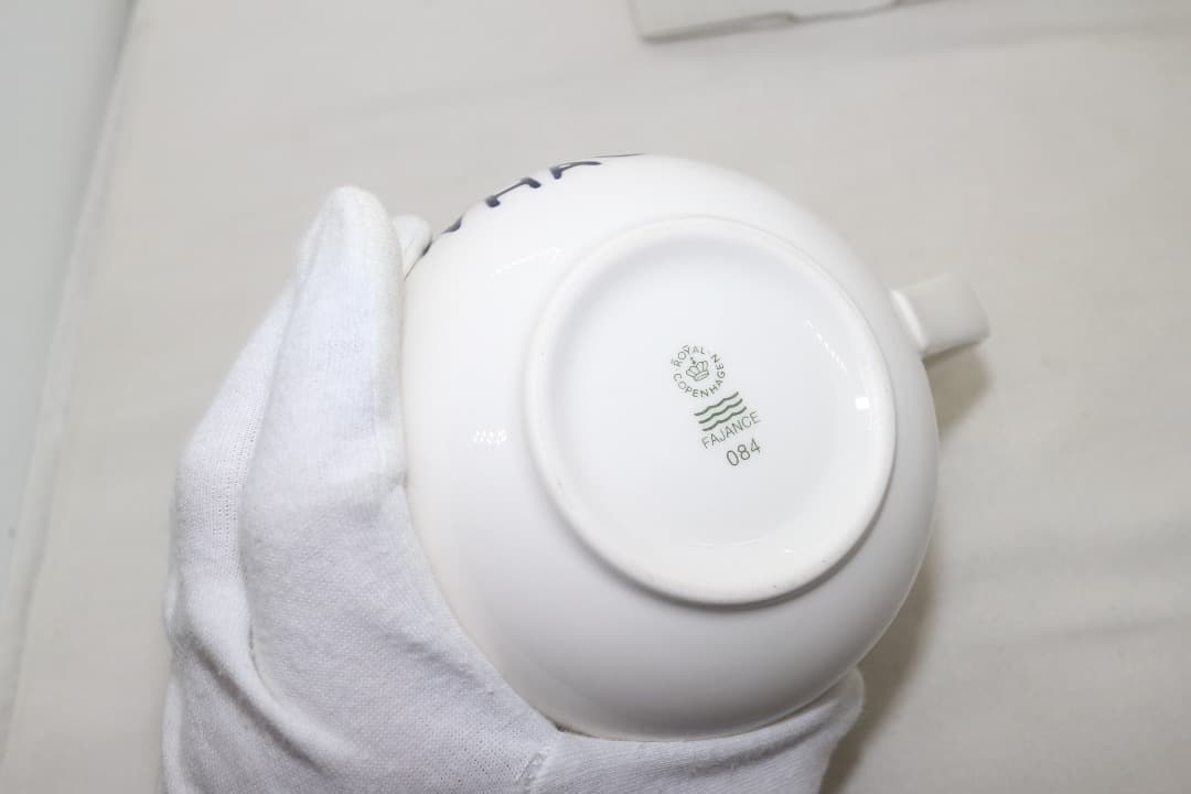 未使用 ロイヤルコペンハーゲン スープカップ ニューシグネチャー 2個 元箱有り