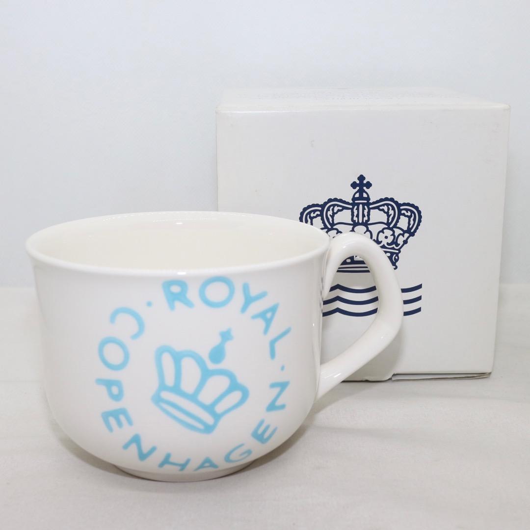 未使用 ロイヤルコペンハーゲン スープカップ ニューシグネチャー 2個 元箱有り