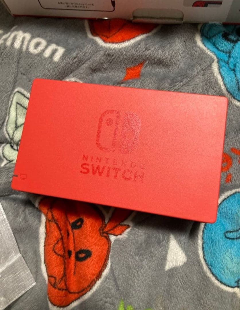 Switch本体 マリオレッド×ブルー 付属品全てあり