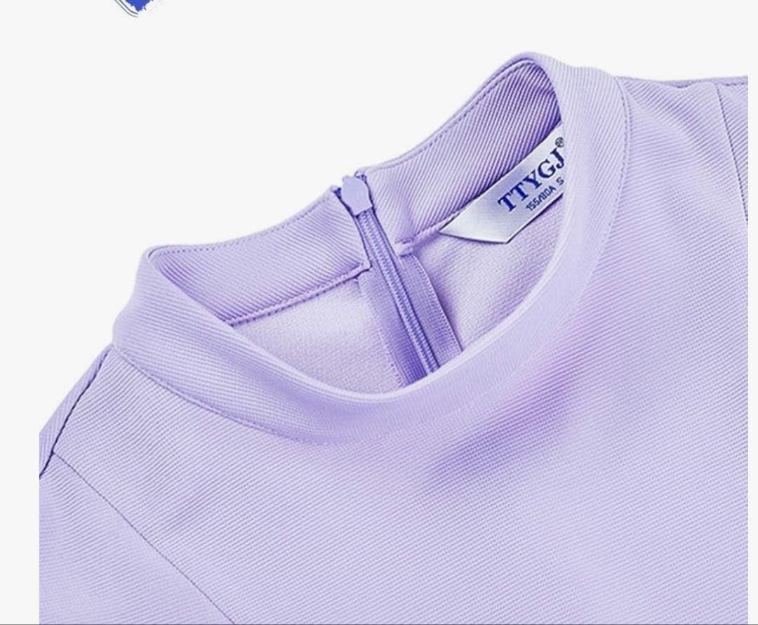 ITVIGJ ゴルフワンピース 黒　アンダーパンツセット