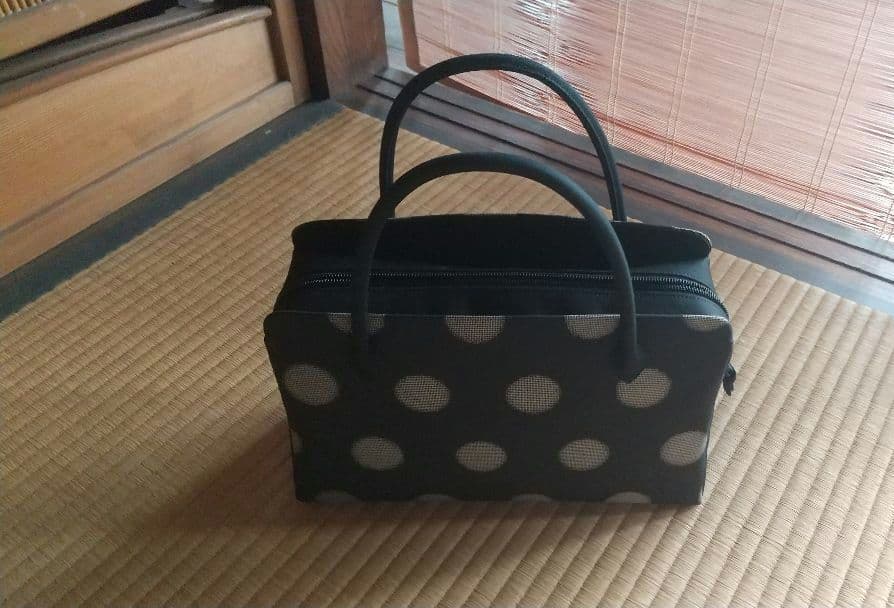 和装バッグ　袱紗挟み　替え足袋入れ　かっこいい！