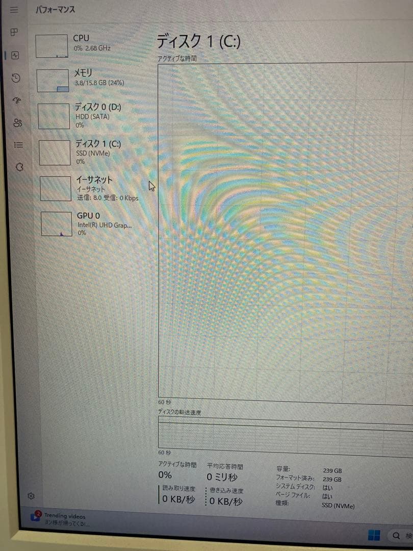 D588/CX i7 9700 メモリー16gb Ssd 256 hdd1t