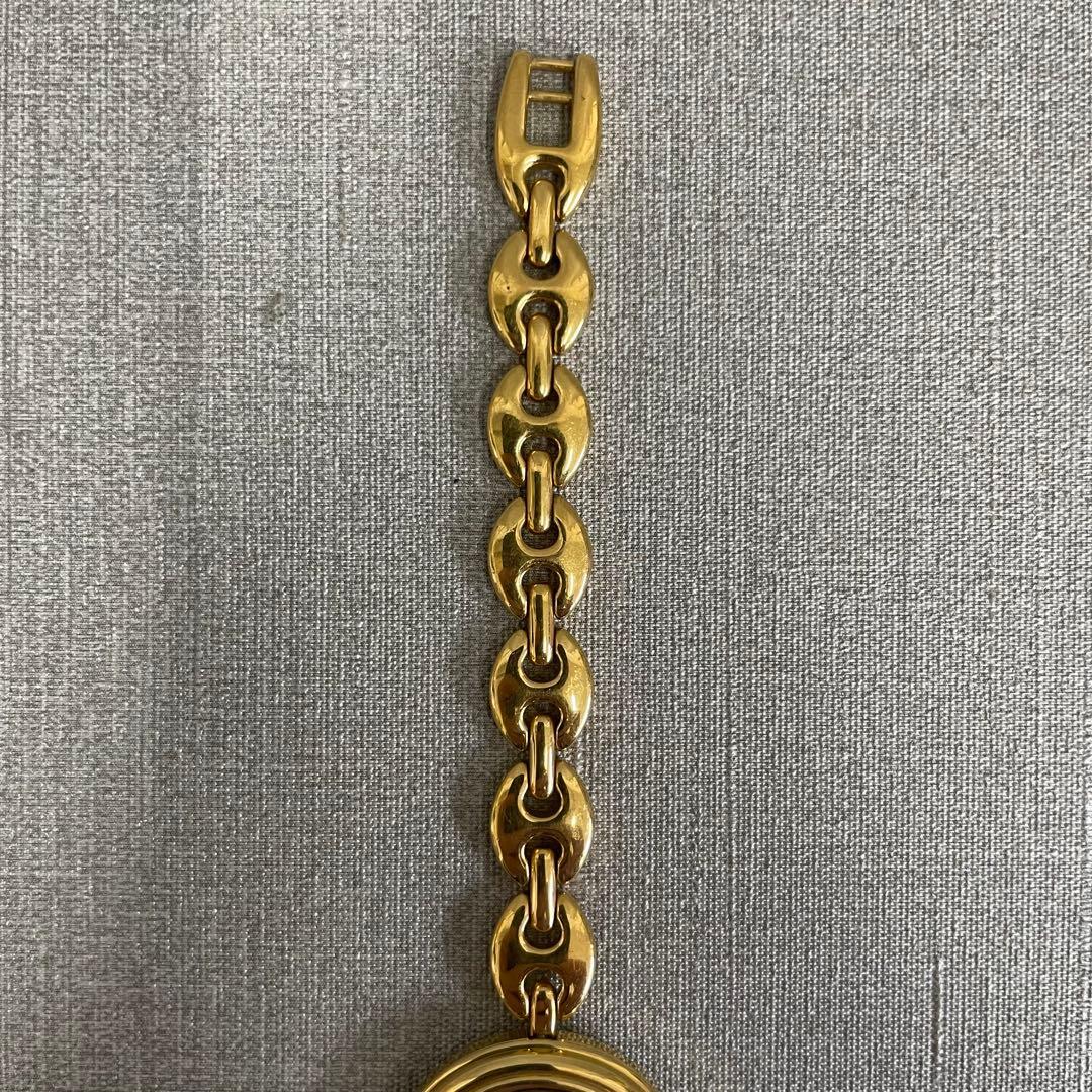 【H】GUCCI グッチ チェンジベゼル レディース腕時計 稼動品