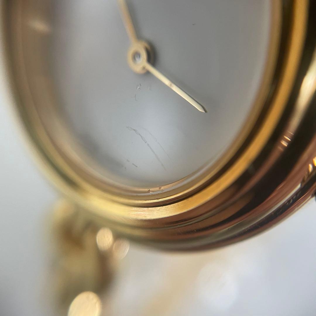 【H】GUCCI グッチ チェンジベゼル レディース腕時計 稼動品