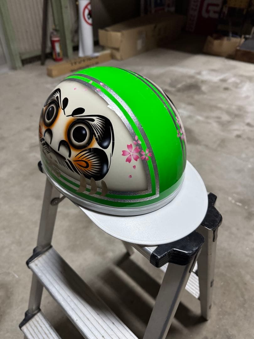 ダルマデザイン 半帽ヘルメット コルク