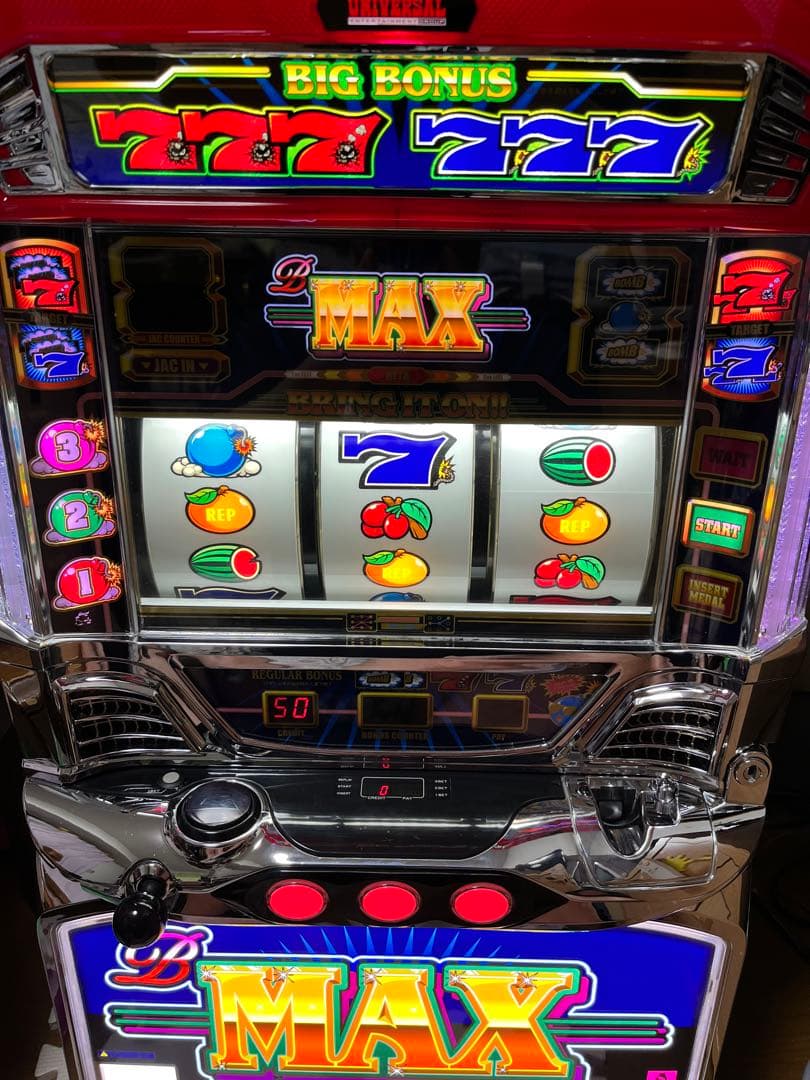 パチスロ実機　ビーマックス　B-MAX アクロス　不要機