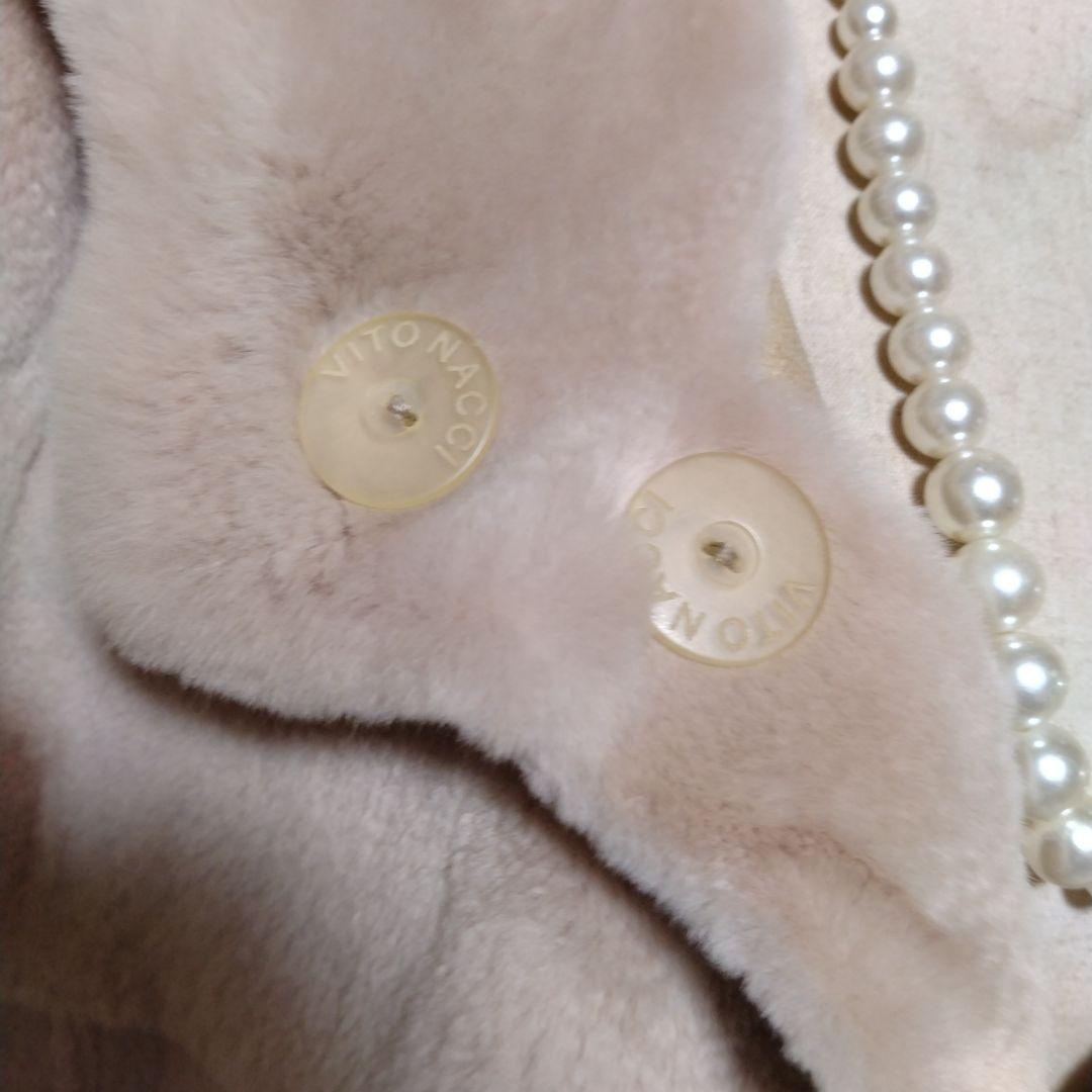 新同使用感無✩レッキス✩フード有✩リバーシブル✩ファーコート✩VITONACCI