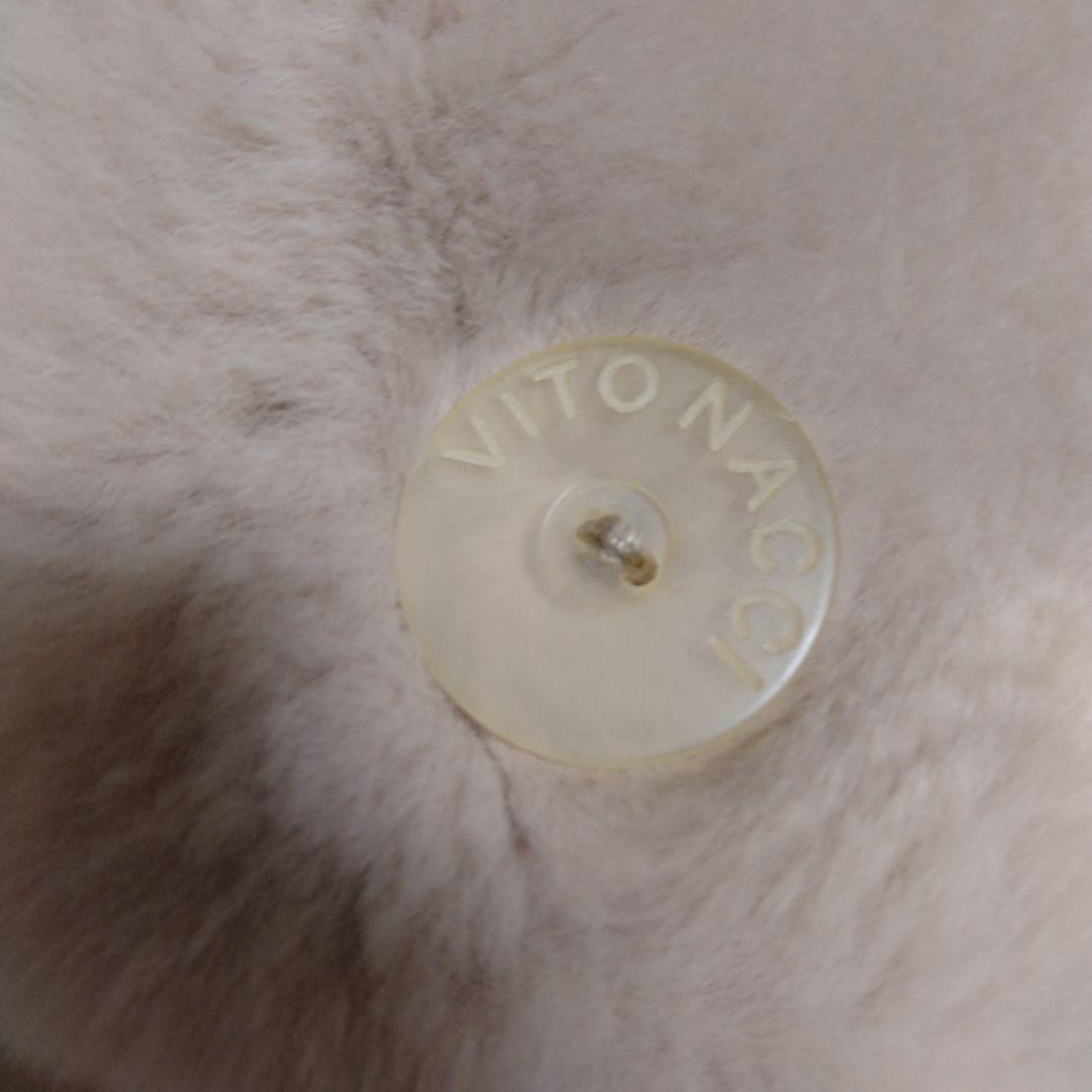 新同使用感無✩レッキス✩フード有✩リバーシブル✩ファーコート✩VITONACCI